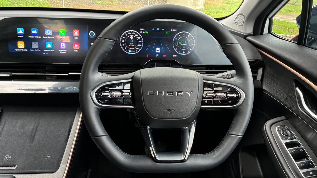 Steering Wheel Close-up