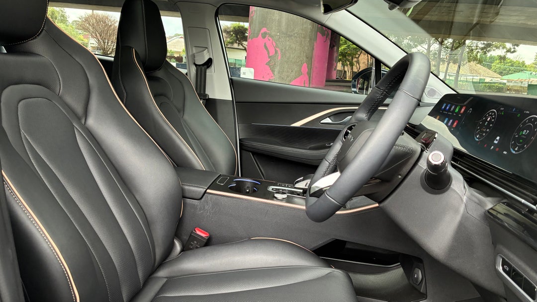 Right Side Front Door Cabin View