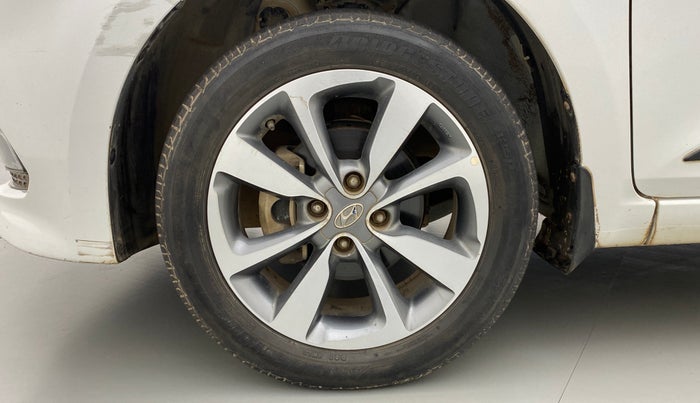 2015 Hyundai Elite i20 SPORTZ (O) 1.2, Petrol, Manual, 51,512 km, Left Front Wheel