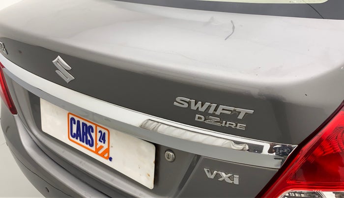 2014 Maruti Swift Dzire VXI, Petrol, Manual, 12,275 km, Dicky (Boot door) - Minor scratches
