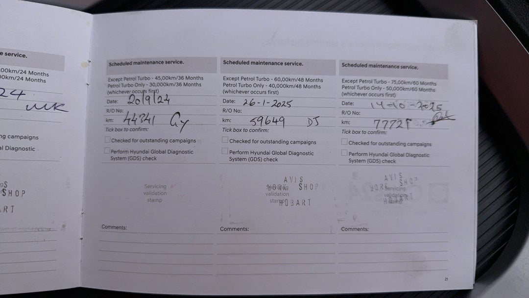 2022 Hyundai Staria Staria, Automatic, 89036 km, Service History