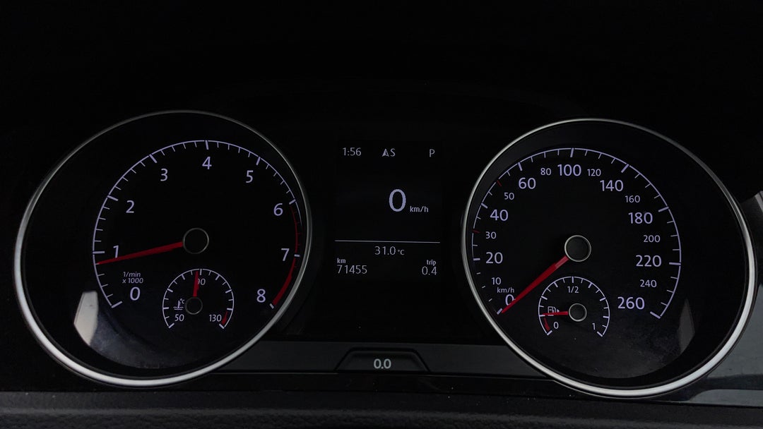 2015 Volkswagen Golf 103 Tsi Highline, Automatic, 71455 km, Odometer View