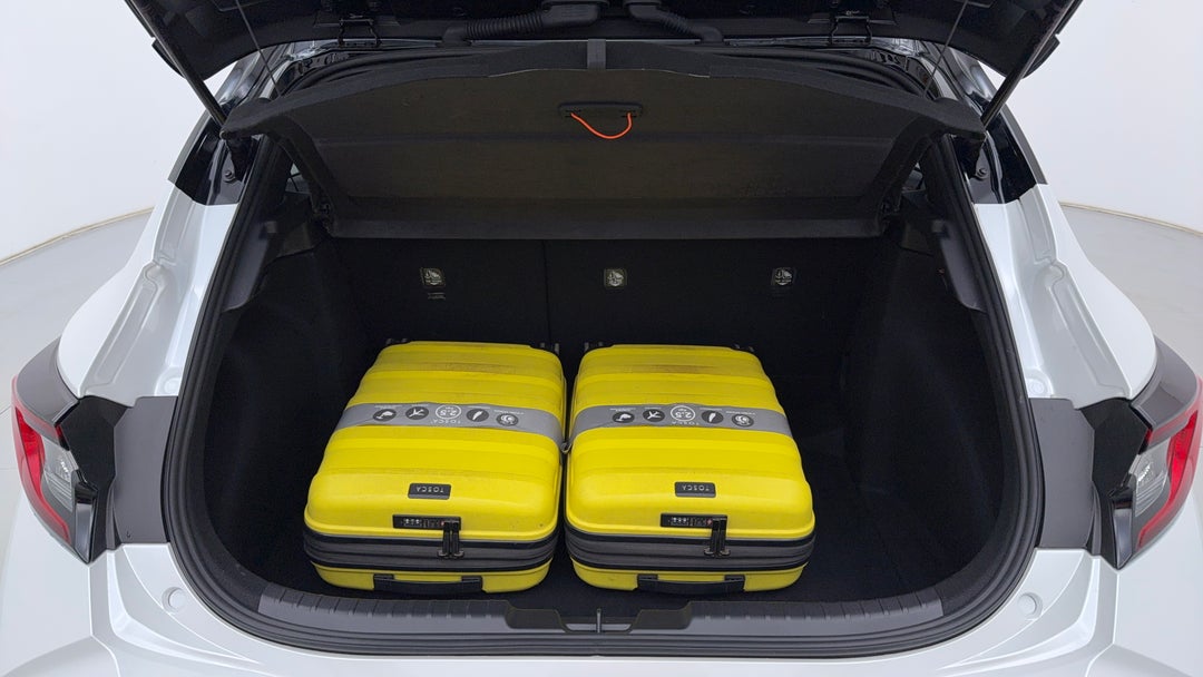 Boot Inside View with Luggage