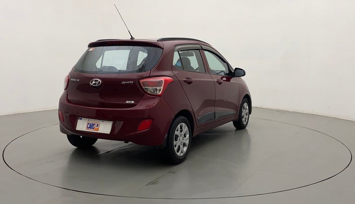 2015 Hyundai Grand i10 SPORTZ 1.2 KAPPA VTVT, Petrol, Manual, 93,885 km, Right Back Diagonal