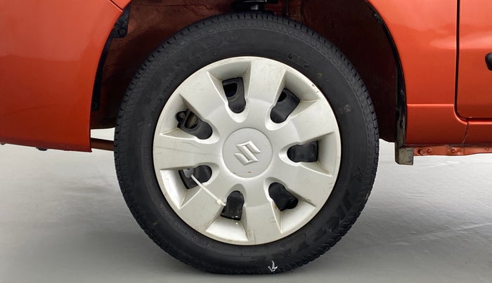 2014 Maruti Alto K10 VXI P, Petrol, Manual, 35,313 km, Left Front Wheel
