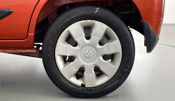 2014 Maruti Alto K10 VXI P, Petrol, Manual, 35,313 km, Left Rear Wheel