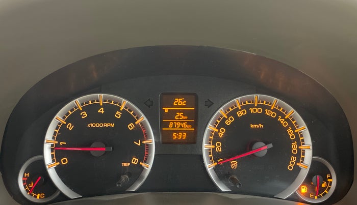 2015 Maruti Ertiga ZXI, Petrol, Manual, 87,946 km, Odometer Image