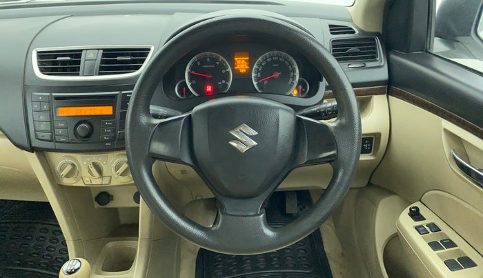2013 Maruti Swift Dzire VDI BS IV, Diesel, Manual, 1,31,097 km, Steering Wheel Close-up