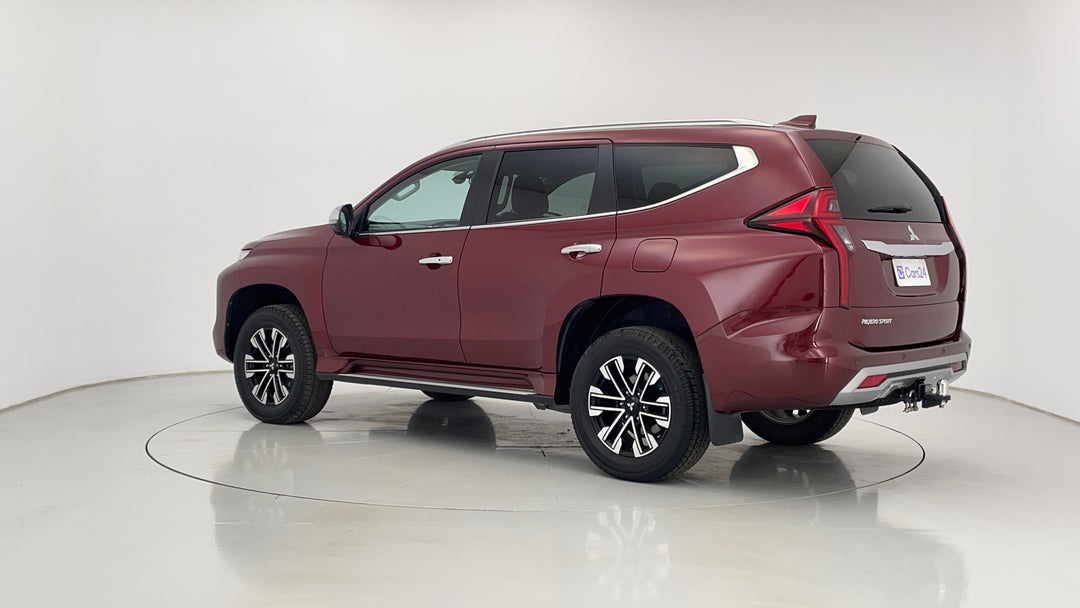 2021 Mitsubishi Pajero Sport Exceed (4x4) 7 Seat, Automatic, 77098 km, Left Back Diagonal (45- Degree) View