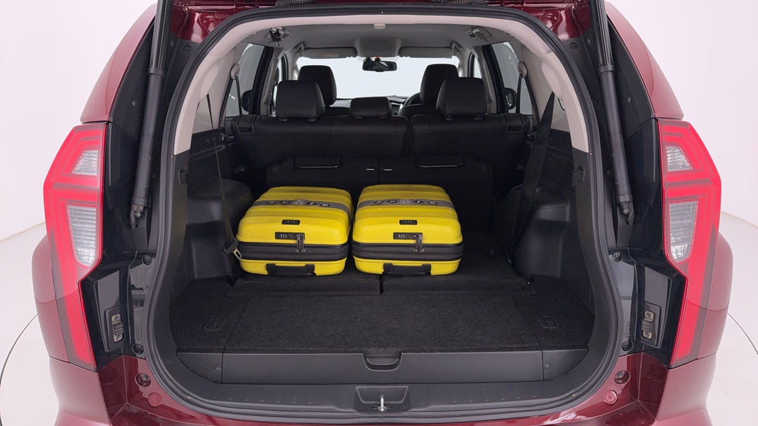 2021 Mitsubishi Pajero Sport Exceed (4x4) 7 Seat, Automatic, 77098 km, Boot Inside View with Luggage