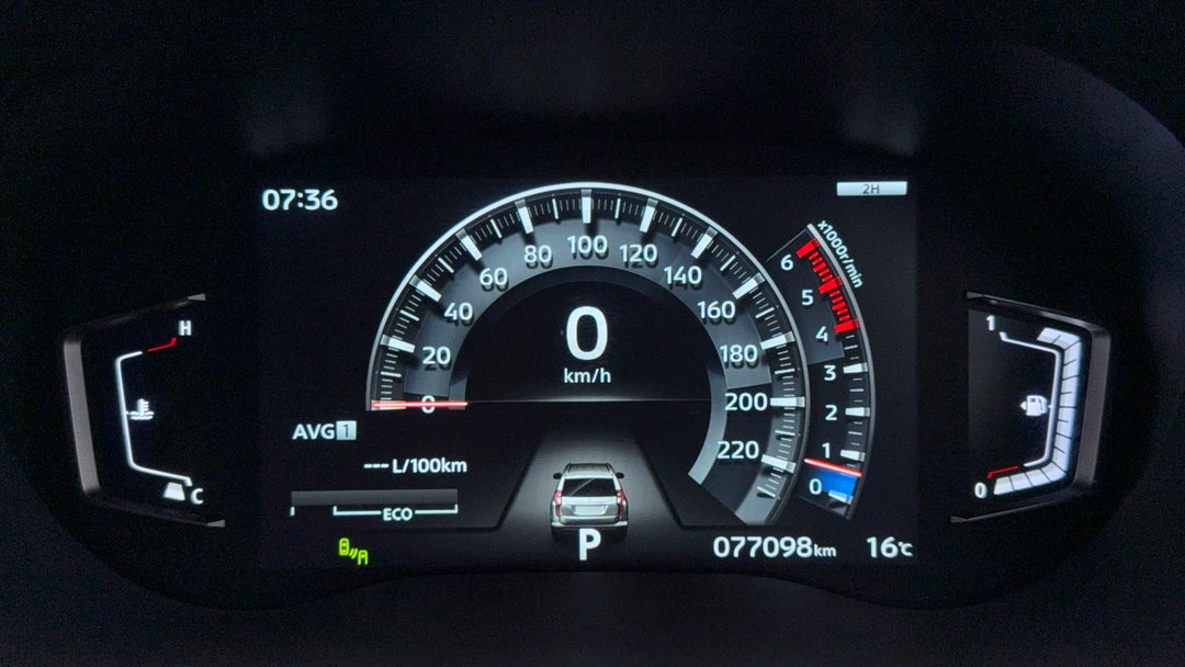 2021 Mitsubishi Pajero Sport Exceed (4x4) 7 Seat, Automatic, 77098 km, Odometer View