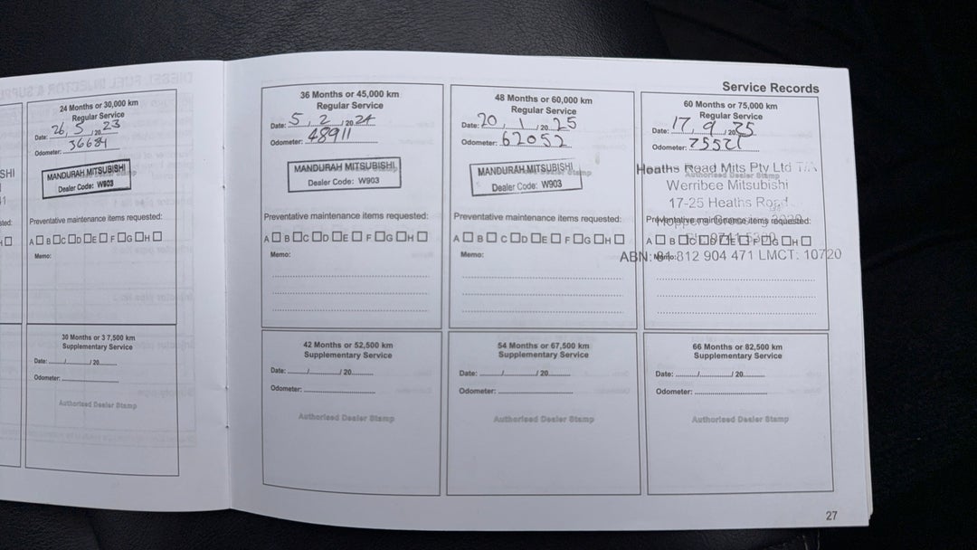 2021 Mitsubishi Pajero Sport Exceed (4x4) 7 Seat, Automatic, 77098 km, Service History