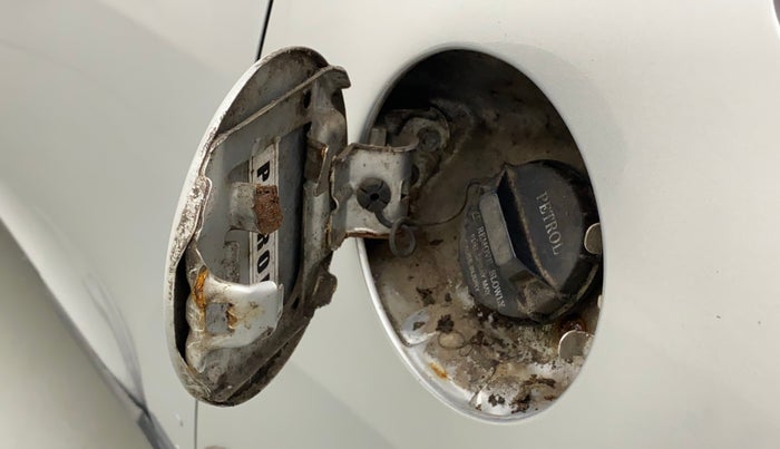 2017 Mahindra Kuv100 K6 6 STR, Petrol, Manual, 46,612 km, Left quarter panel - Fuel lid lock has slight discoloration