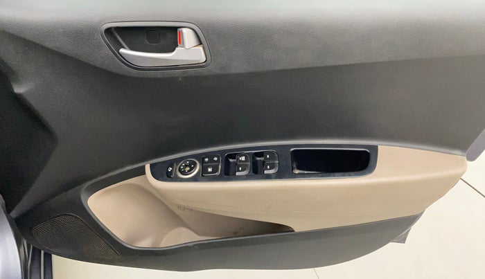2019 Hyundai Grand i10 ASTA 1.2 KAPPA VTVT, CNG, Manual, 73,424 km, Driver Side Door Panels Control