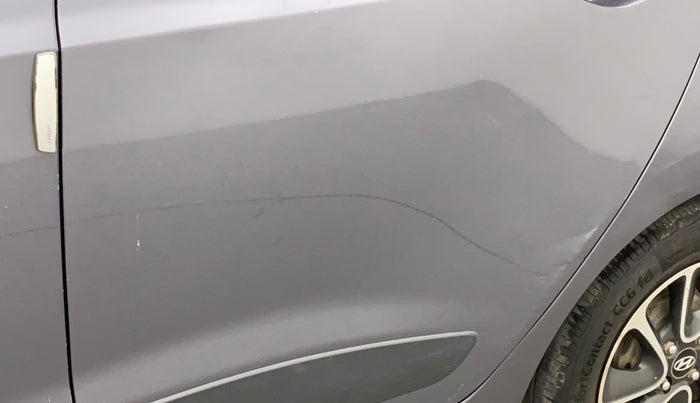 2019 Hyundai Grand i10 ASTA 1.2 KAPPA VTVT, CNG, Manual, 73,424 km, Rear left door - Slightly dented