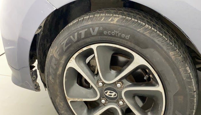 2019 Hyundai Grand i10 ASTA 1.2 KAPPA VTVT, CNG, Manual, 73,424 km, Left fender - Lining loose