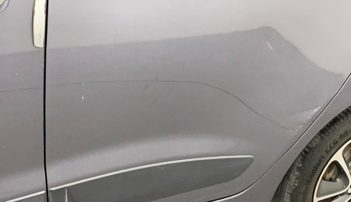 2019 Hyundai Grand i10 ASTA 1.2 KAPPA VTVT, CNG, Manual, 73,424 km, Rear left door - Minor scratches