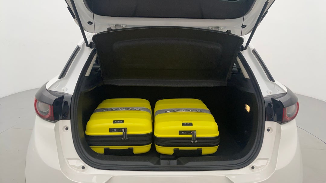 Boot Inside View with Luggage