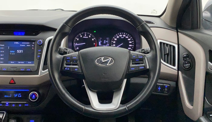 2019 Hyundai Creta SX AT 1.6 PETROL, Petrol, Automatic, 38,662 km, Steering Wheel Close Up