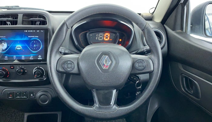 2019 Renault Kwid RXL, Petrol, Manual, 17,206 km, Steering Wheel Close Up