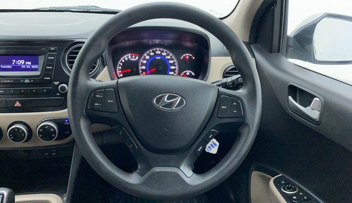 2016 Hyundai Grand i10 SPORTZ 1.2 KAPPA VTVT, Petrol, Manual, 6,417 km, Steering Wheel Close Up