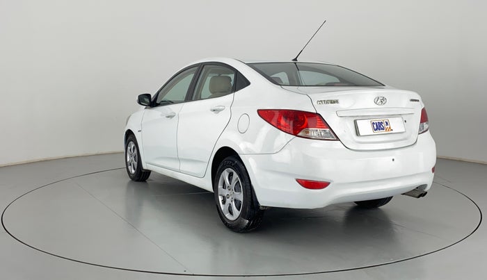 2012 Hyundai Verna FLUIDIC 1.4 VTVT, Petrol, Manual, 74,433 km, Left Back Diagonal