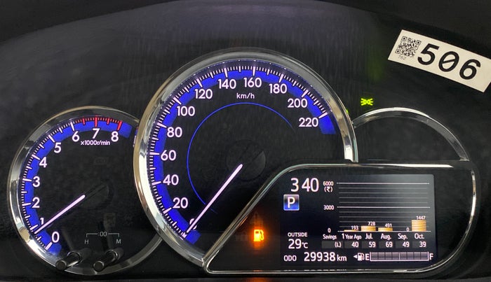 2018 Toyota YARIS VX CVT, Petrol, Automatic, 29,982 km, Odometer Image