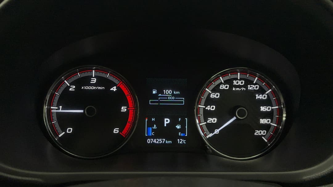 2021 Mitsubishi Triton Glx-r (4x2), Automatic, 74257 km, Odometer View