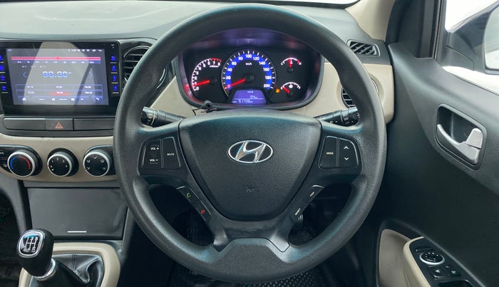 2015 Hyundai Xcent S 1.2, Petrol, Manual, 51,874 km, Steering Wheel Close Up