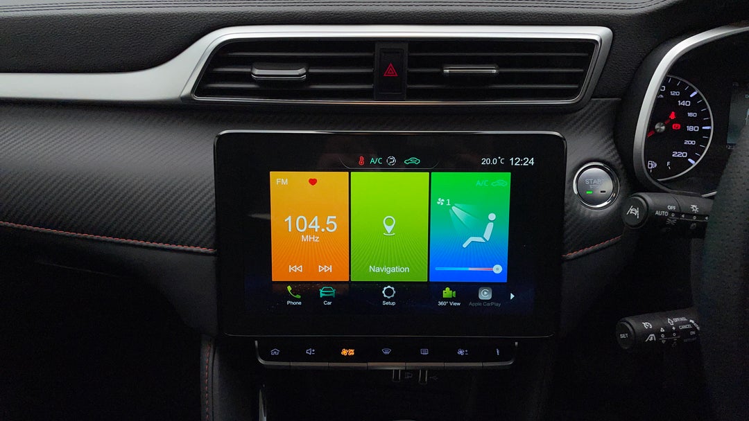 2022 MG Zst Excite, Automatic, 6835 km, Infotainment System