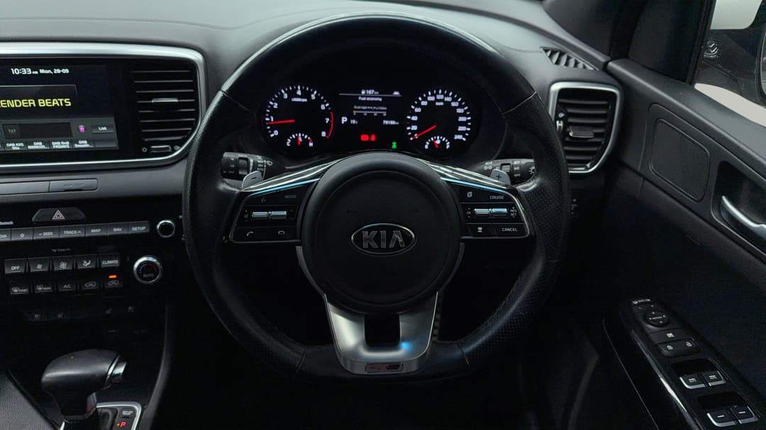 2020 Kia Sportage Gt-line (AWD), Automatic, 79190 km, Steering Wheel Close-up
