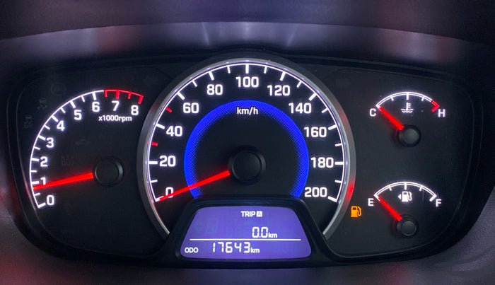 2017 Hyundai Grand i10 MAGNA 1.2 KAPPA VTVT, Petrol, Manual, 17,645 km, Odometer Image