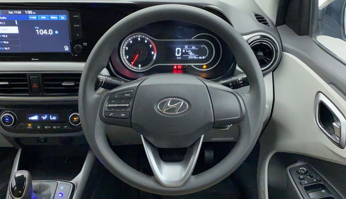 2020 Hyundai GRAND I10 NIOS SPORTZ AMT 1.2 KAPPA VTVT, Petrol, Automatic, 23,446 km, Steering Wheel Close Up