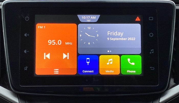 2021 Toyota Glanza V CVT, Petrol, Automatic, 15,000 km, Infotainment System