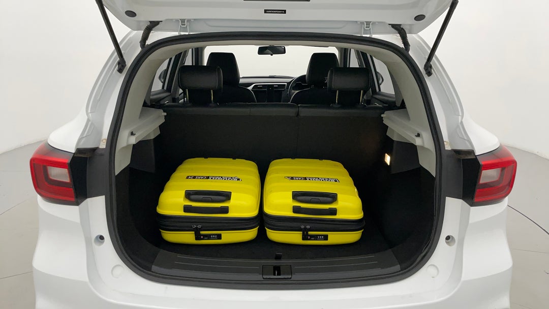 Boot Inside View with Luggage