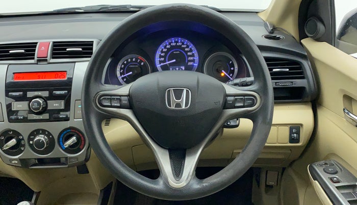 2013 Honda City 1.5L I-VTEC V MT, Petrol, Manual, 1,02,056 km, Steering Wheel Close Up