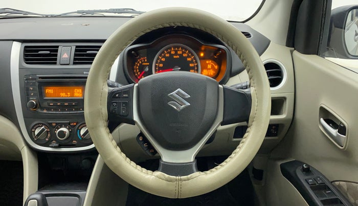 2015 Maruti Celerio ZXI AMT, Petrol, Automatic, 66,113 km, Steering Wheel Close Up