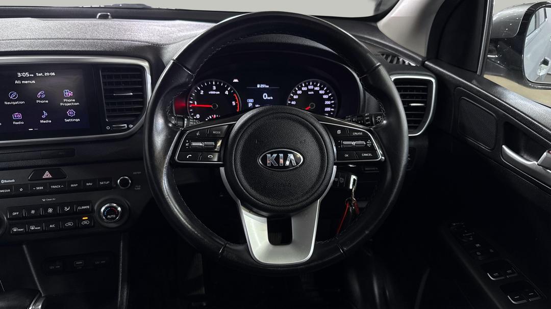 2018 Kia Sportage Si Premium (AWD) (aeb), Automatic, 117451 km, Steering Wheel Close-up