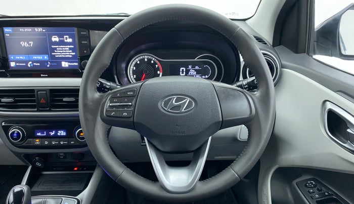 2022 Hyundai GRAND I10 NIOS ASTA AMT 1.2 KAPPA VTVT, Petrol, Automatic, 3,180 km, Steering Wheel Close Up