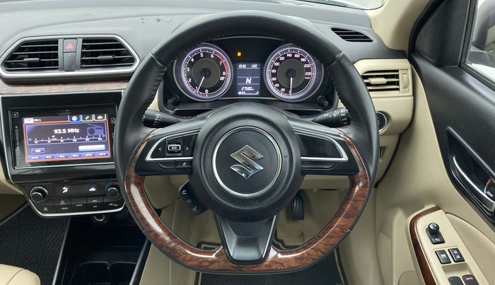 2018 Maruti Dzire ZXI Plus AMT, Petrol, Automatic, 27,775 km, Steering Wheel Close Up
