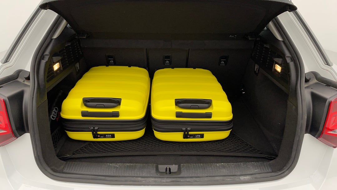 Boot Inside View with Luggage