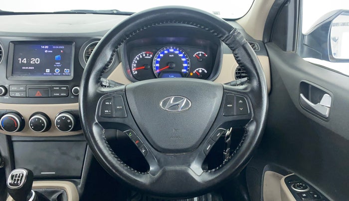 2018 Hyundai Xcent SX 1.2, CNG, Manual, 49,146 km, Steering Wheel Close Up