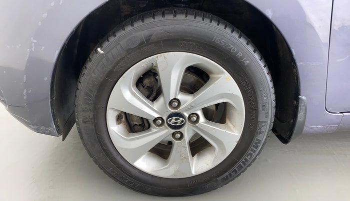 2018 Hyundai Xcent SX 1.2, CNG, Manual, 49,146 km, Left Front Wheel