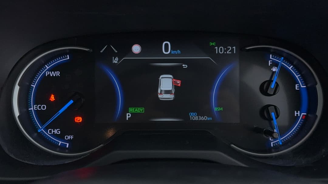 2021 Toyota RAV4 Cruiser (AWD) Hybrid, Automatic, 108360 km, Odometer View