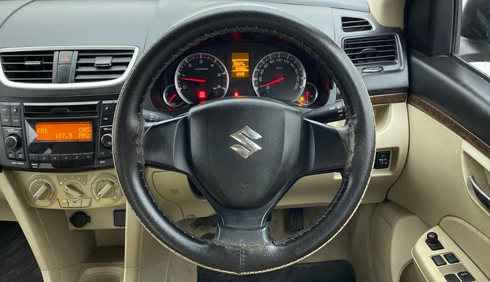 2015 Maruti Swift Dzire VDI ABS, Diesel, Manual, 85,949 km, Steering Wheel Close Up