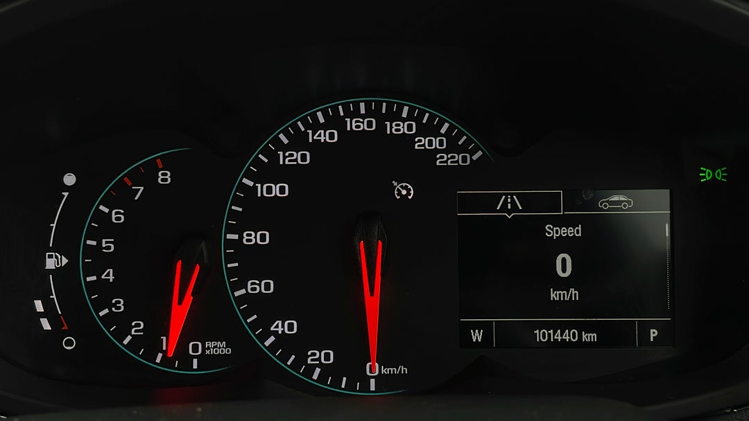 2017 Holden Trax Ltz, Automatic, 101440 km, Odometer View