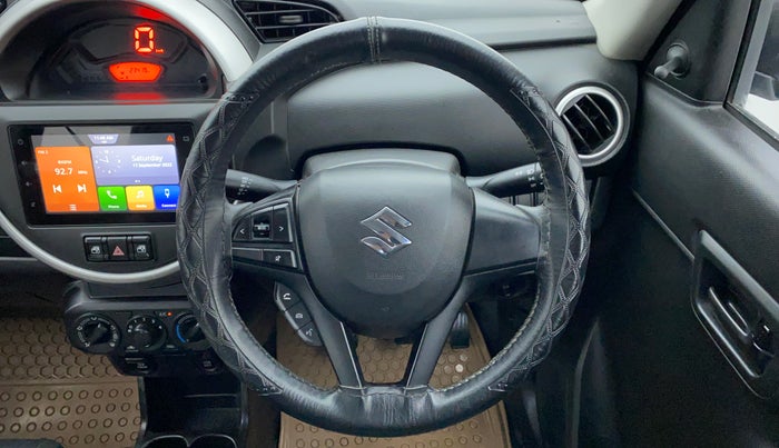 2020 Maruti S PRESSO VXI PLUS, Petrol, Manual, 23,495 km, Steering Wheel Close Up
