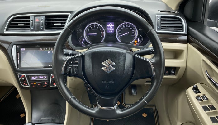 2018 Maruti Ciaz ALPHA 1.4 PETROL, Petrol, Manual, 51,360 km, Steering Wheel Close Up
