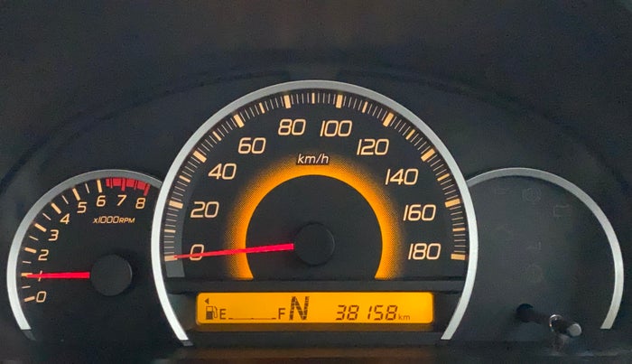 2016 Maruti Wagon R 1.0 VXI AMT, Petrol, Automatic, 38,213 km, Odometer Image