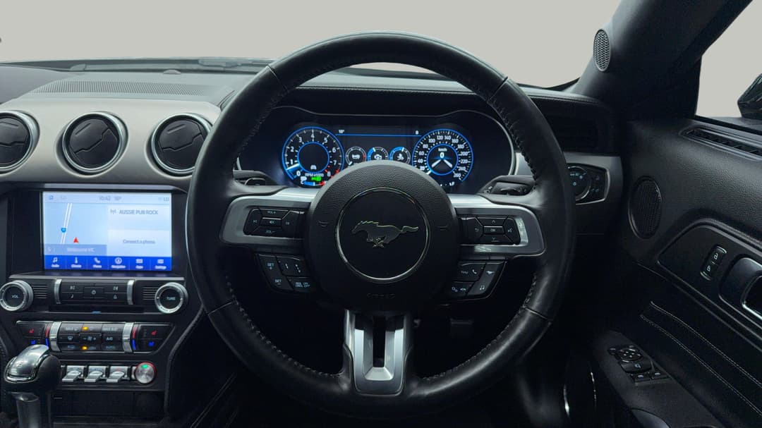 2022 Ford Mustang Gt 5.0 V8, Automatic, 27304 km, Steering Wheel Close-up